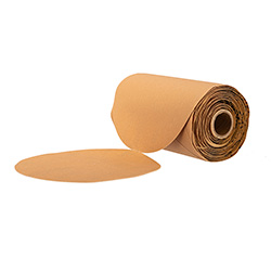 6" GOLD PSA DISC ROLL 400G 100/R